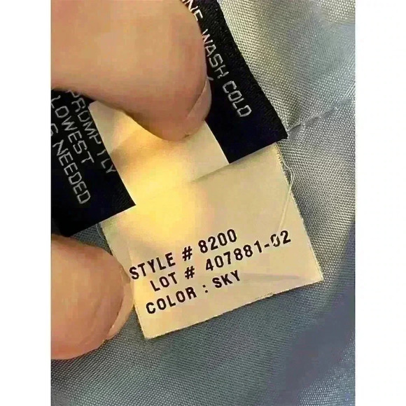 Mackintosh New England Women's Lightweight Sky Blue Jacket Size S with Hood - Picture 5 of 9